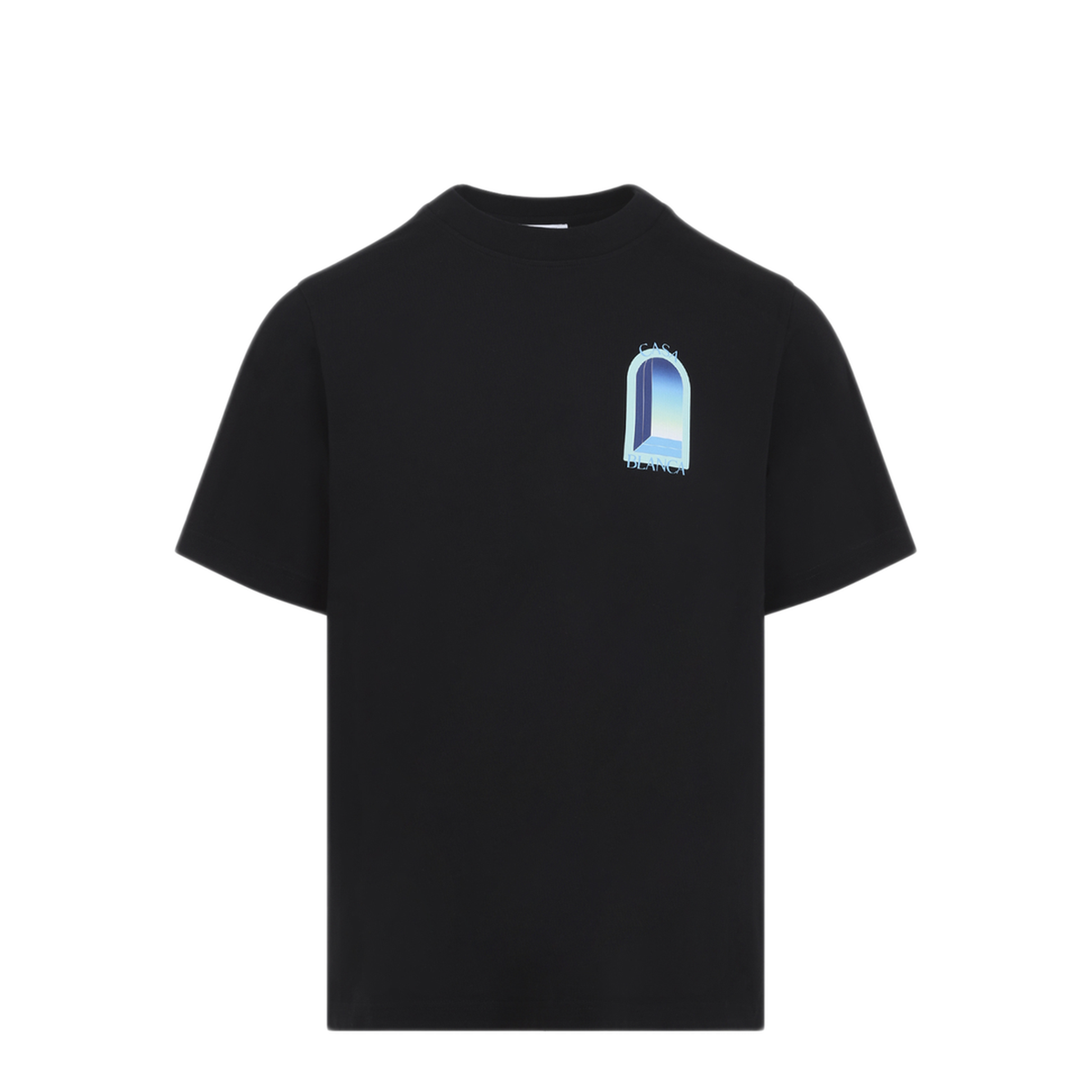 MAYFEYR - Casablanca - Black Short Sleeve T Shirt - MPF26JTS00115GRADIENT