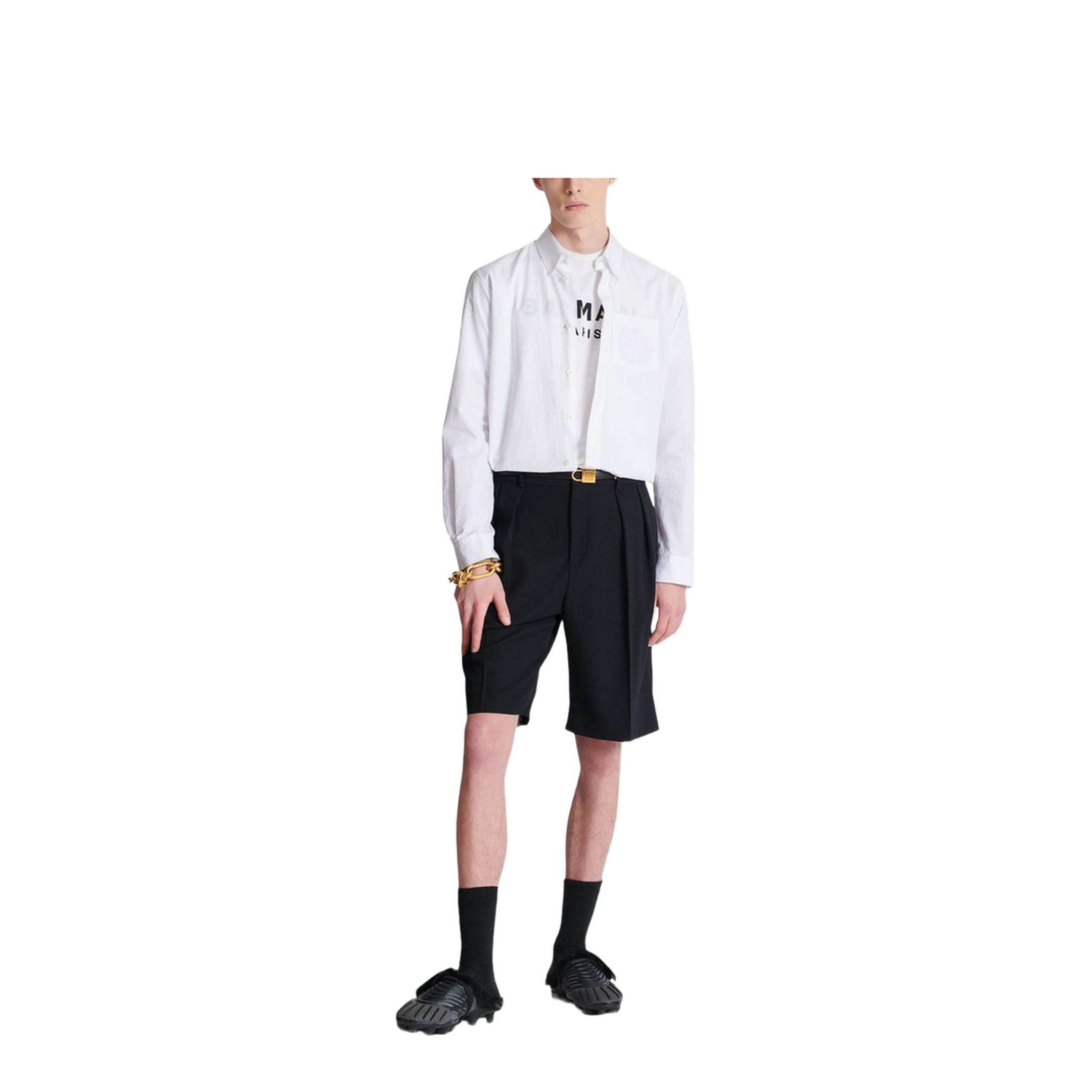 T-shirt Paris Print White