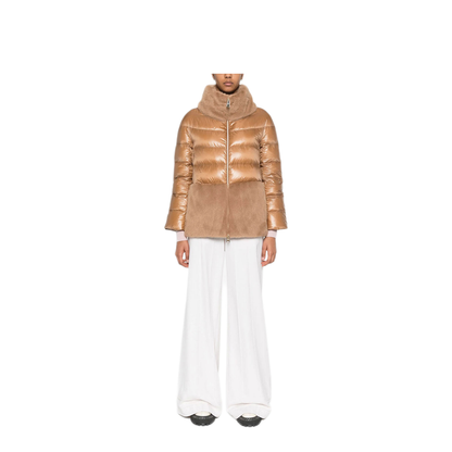 MAYFEYR - Herno - Ultralight Nylon And Alternative Fur Cape - PI001933D12017Z