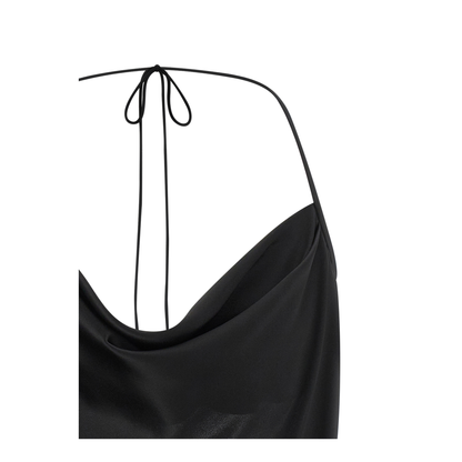 Silk Top Tops - Black