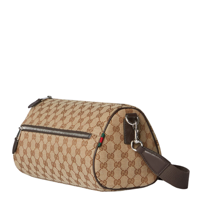 GG Canvas Small Cylinder Bag