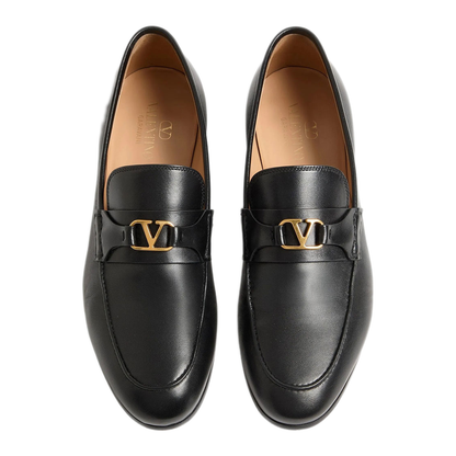 MAYFEYR - Valentino - Vlogo Signature Nappa Leather Loafers - YS0N31EJC0NO