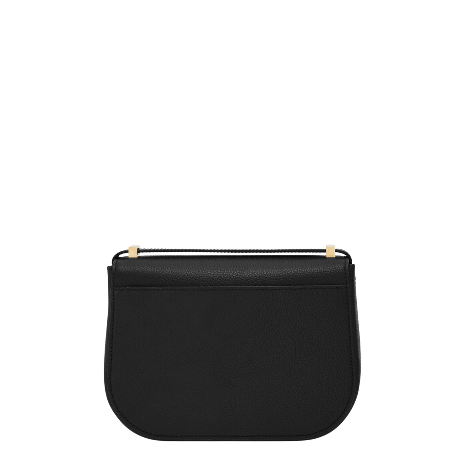 Elegant Grained Leather Shoulder Bag