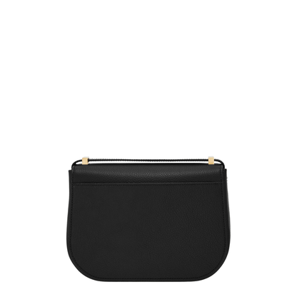 Elegant Grained Leather Shoulder Bag