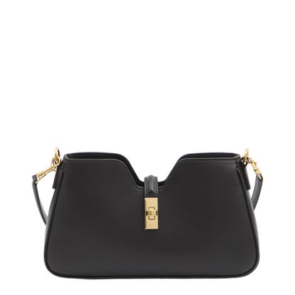 Shoulder Camille 16 Soft in Smooth Calfskin - Black