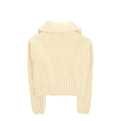 Half-zip Knit Ivory