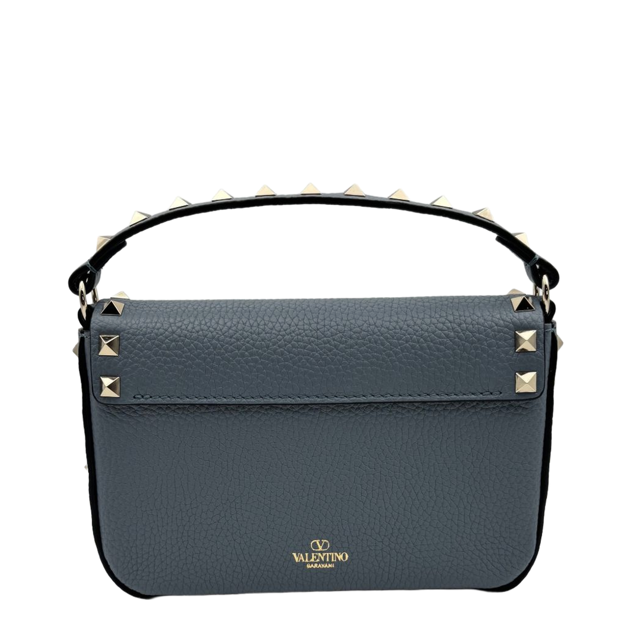 Rockstud Leather Mini Bag