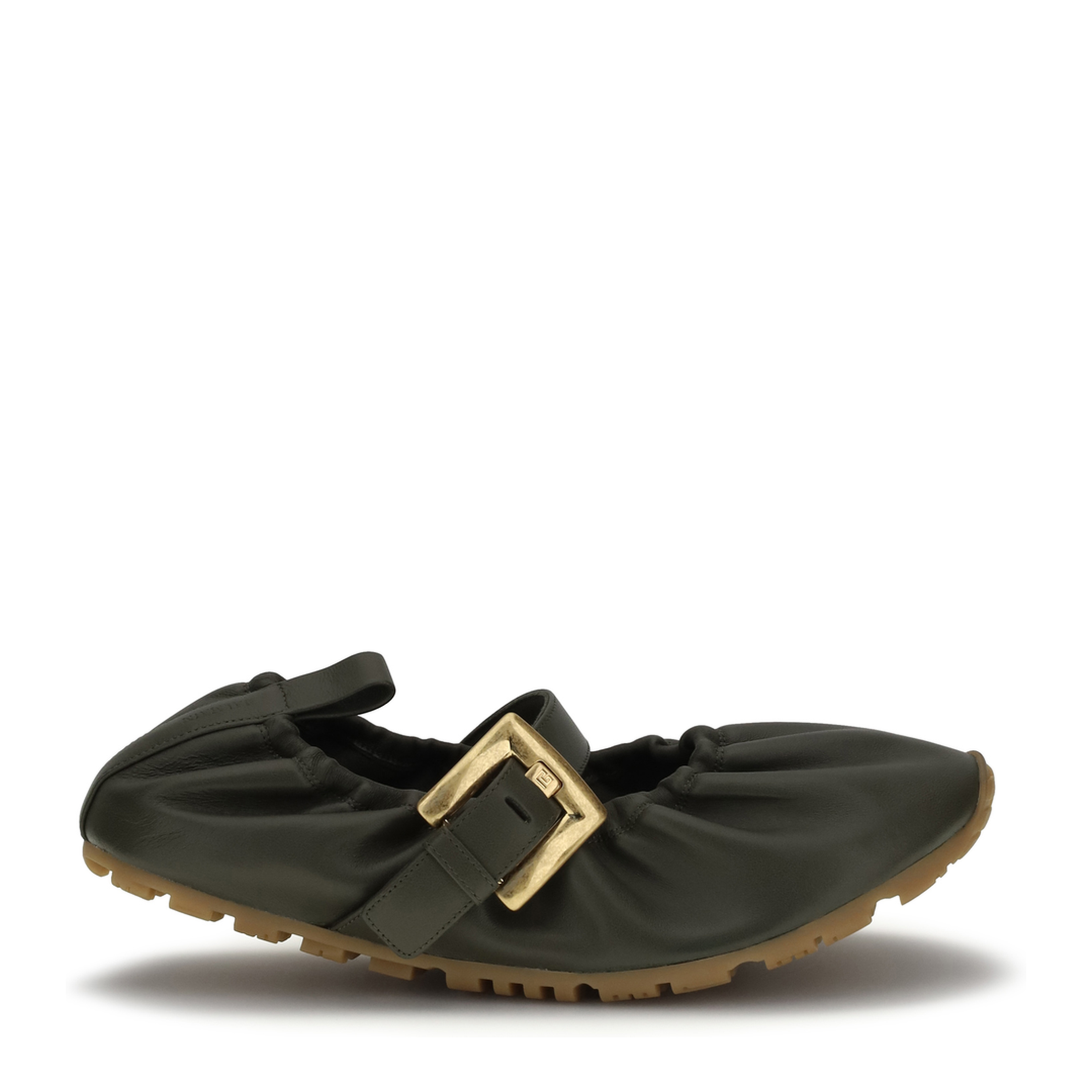 MAYFEYR - Balmain - Buckle Strap Ballerinas - GN0UF761LPAN7AS