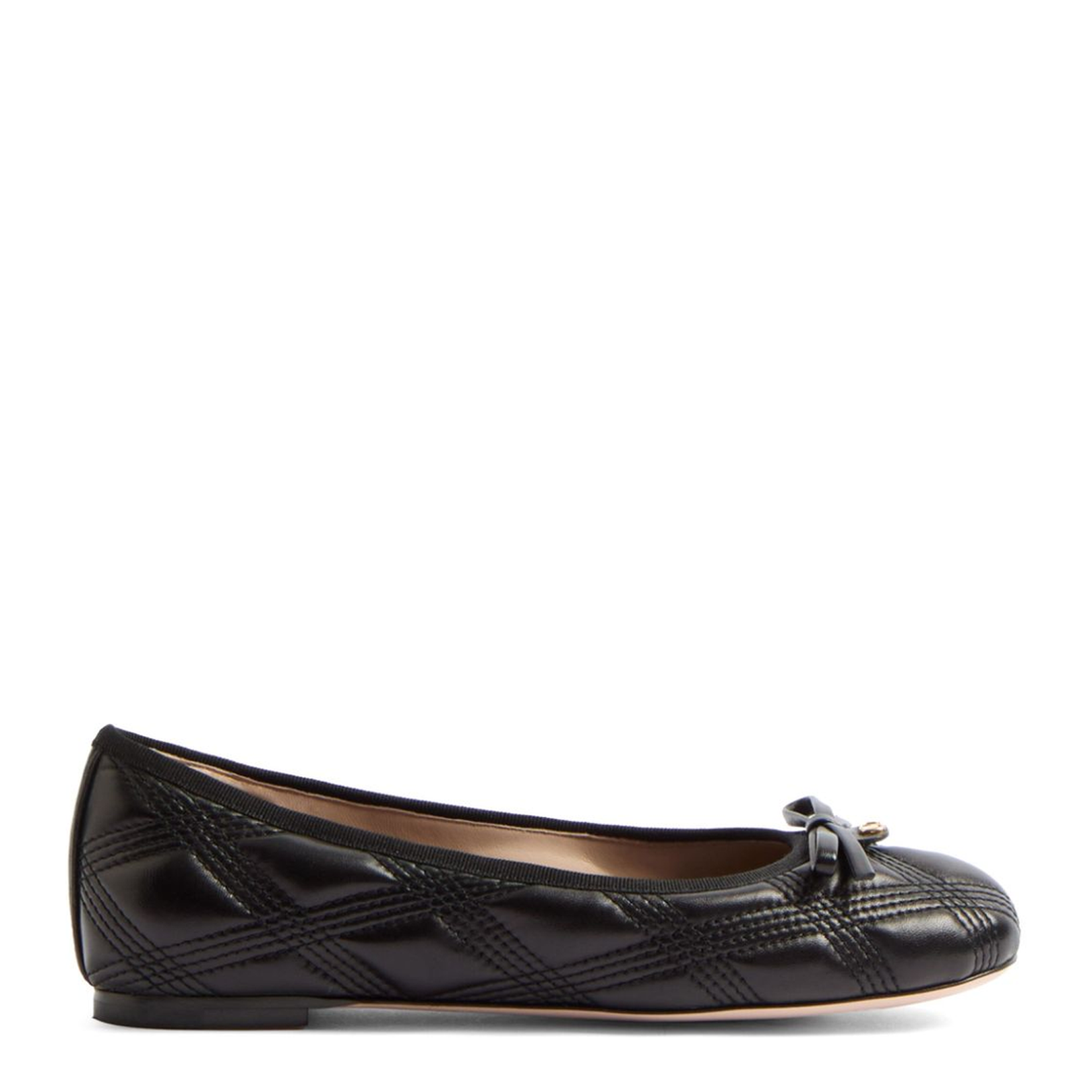 Quiltie 67 Leather Ballet Flats