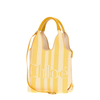 MAYFEYR - Chloè - Embroidered Canvas Stripy Handbag - CH26AP777R65757
