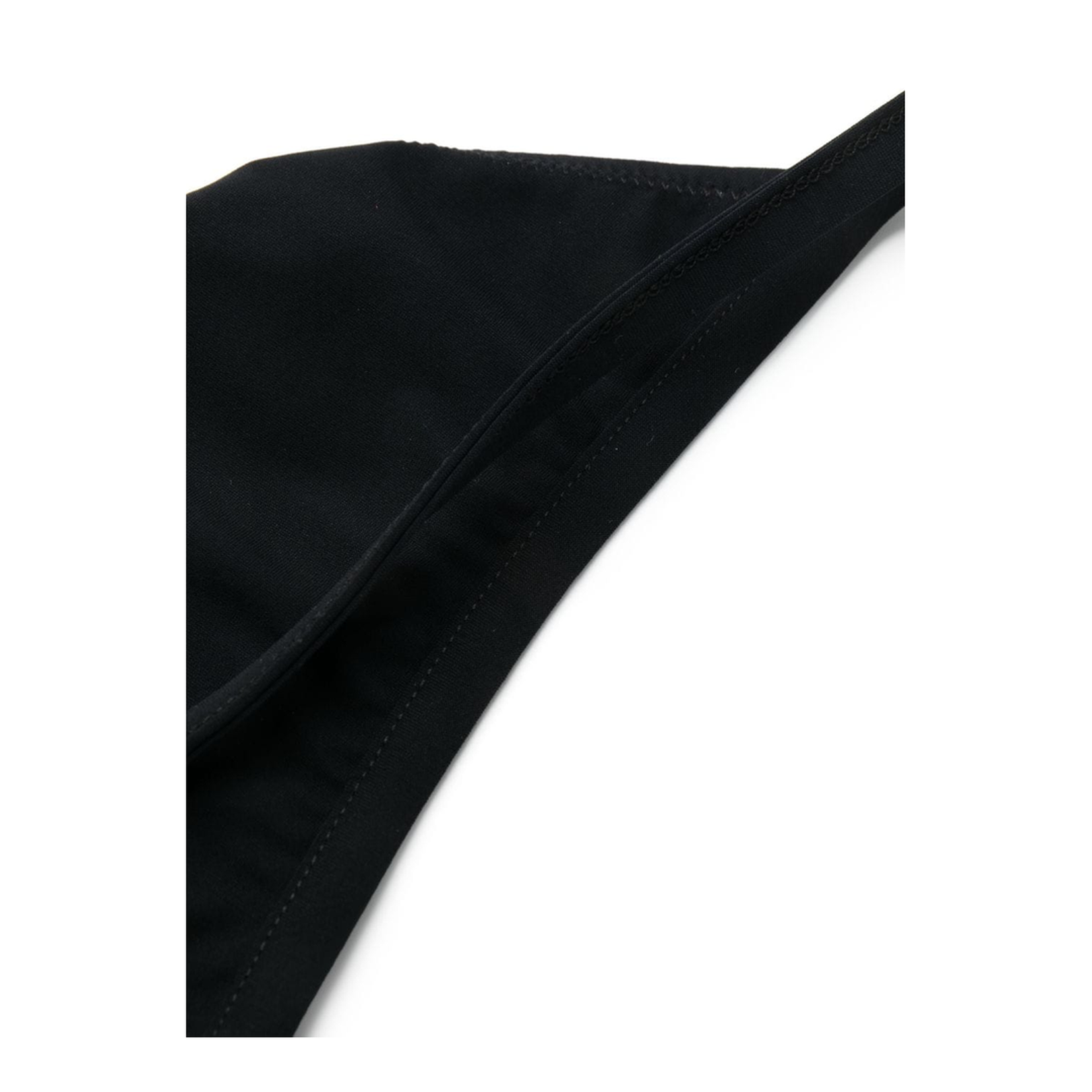 Triangle Bikini with Logo in Black