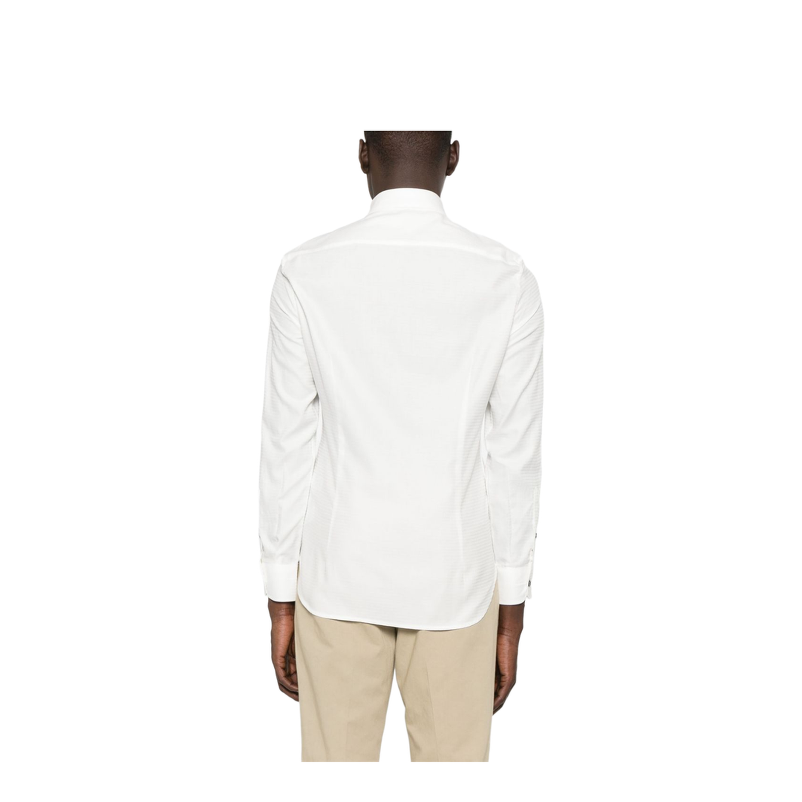 Allover Logo Cotton Shirt