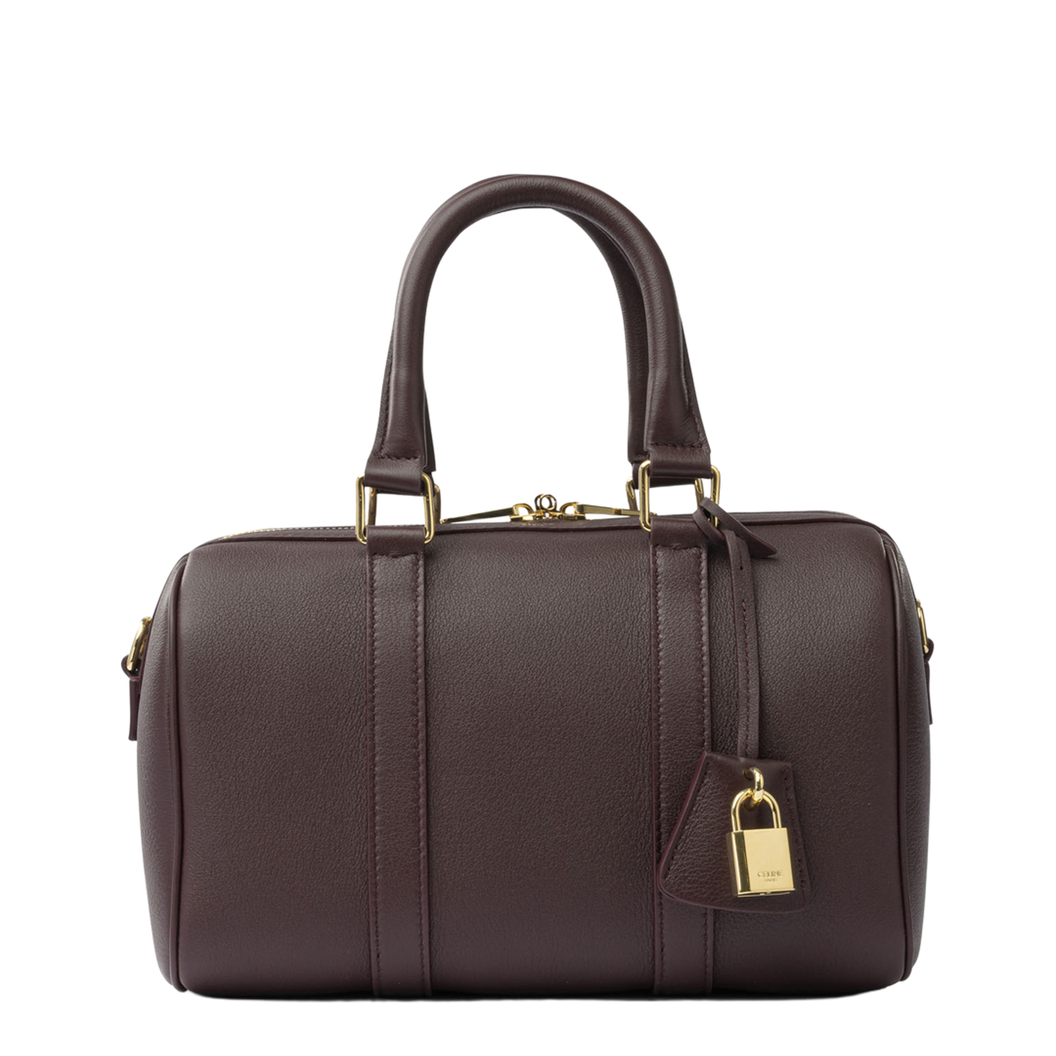 Boston Satchel Bag Handbags Bordeaux