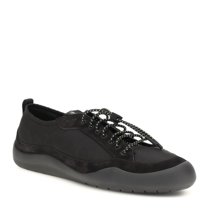 MAYFEYR - Prada - Leather And Fabric Sneakers - 2EE469FG000D7CF0002