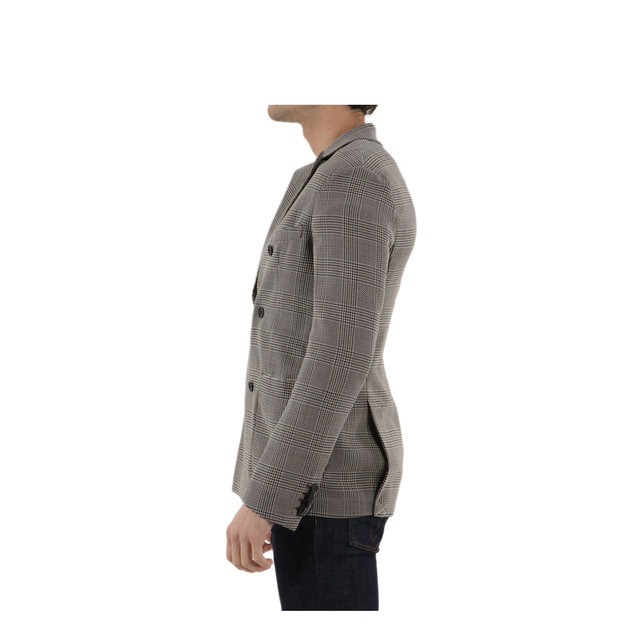 MAYFEYR - Tonello - Double Breasted Glen Plaid Jacket - 06GV0503232Q800