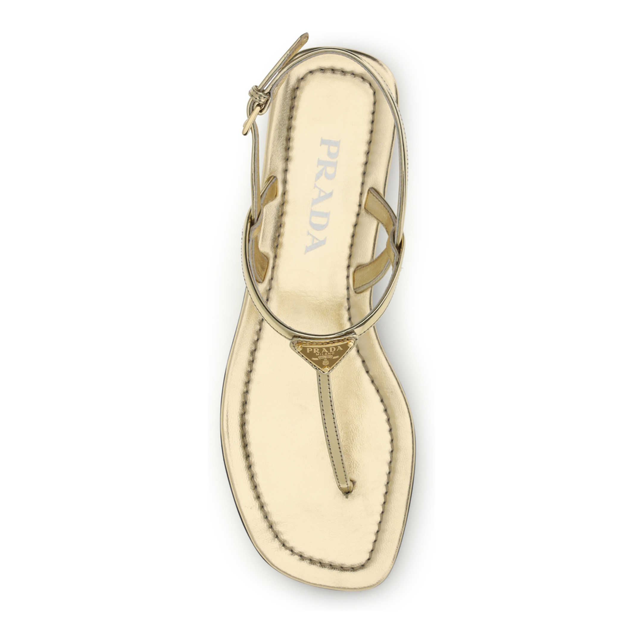MAYFEYR - Prada - Leather Flip-Flop Sandals - 1Y395OF0053AU1