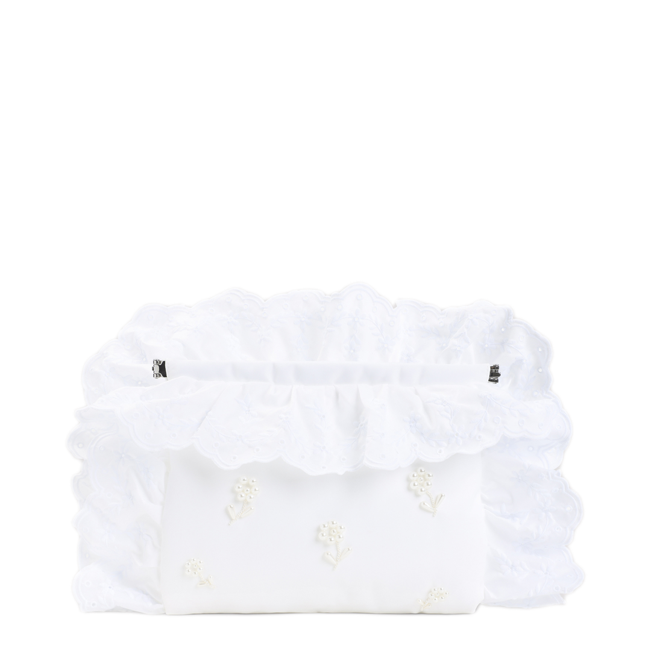 MAYFEYR - Simone Rocha - Pillowcase Clutch - BAG218B0761WHITE