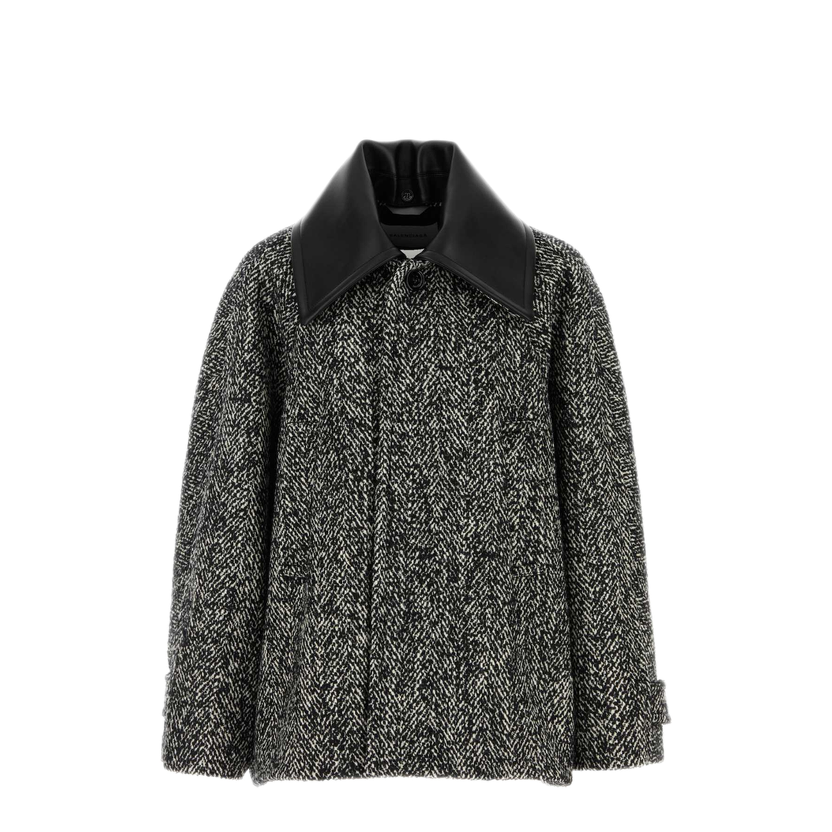 MAYFEYR - Balenciaga - Two Tone Wool Blend Coat - A009KKTVU071070