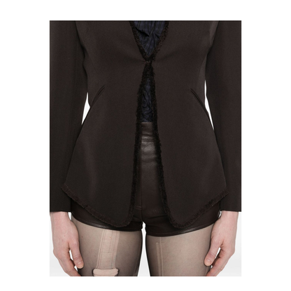Raw Edge Tailored Jacket