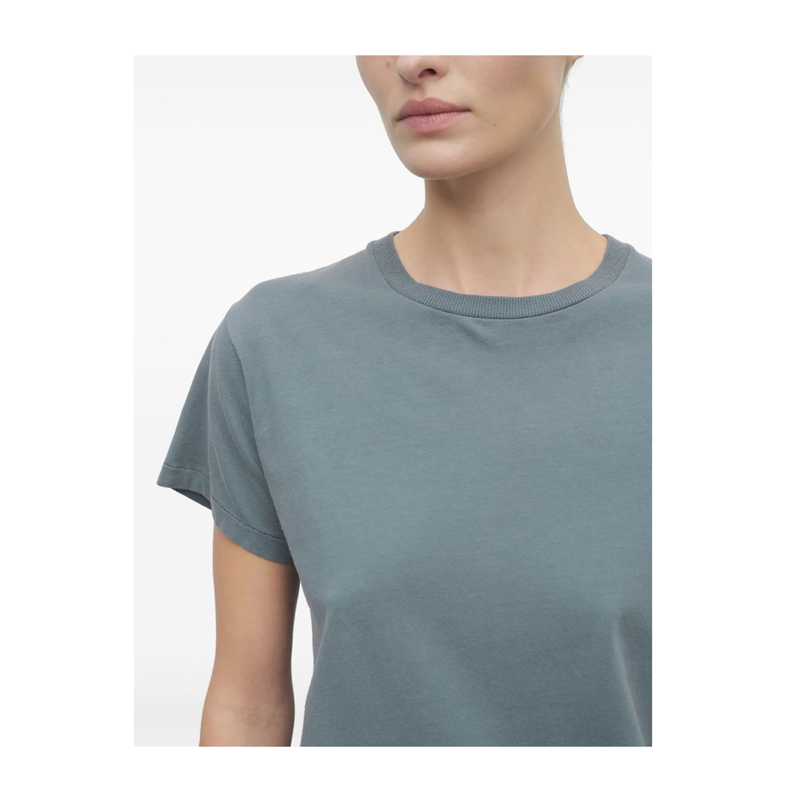 Florie T-Shirt Grey in Cotton
