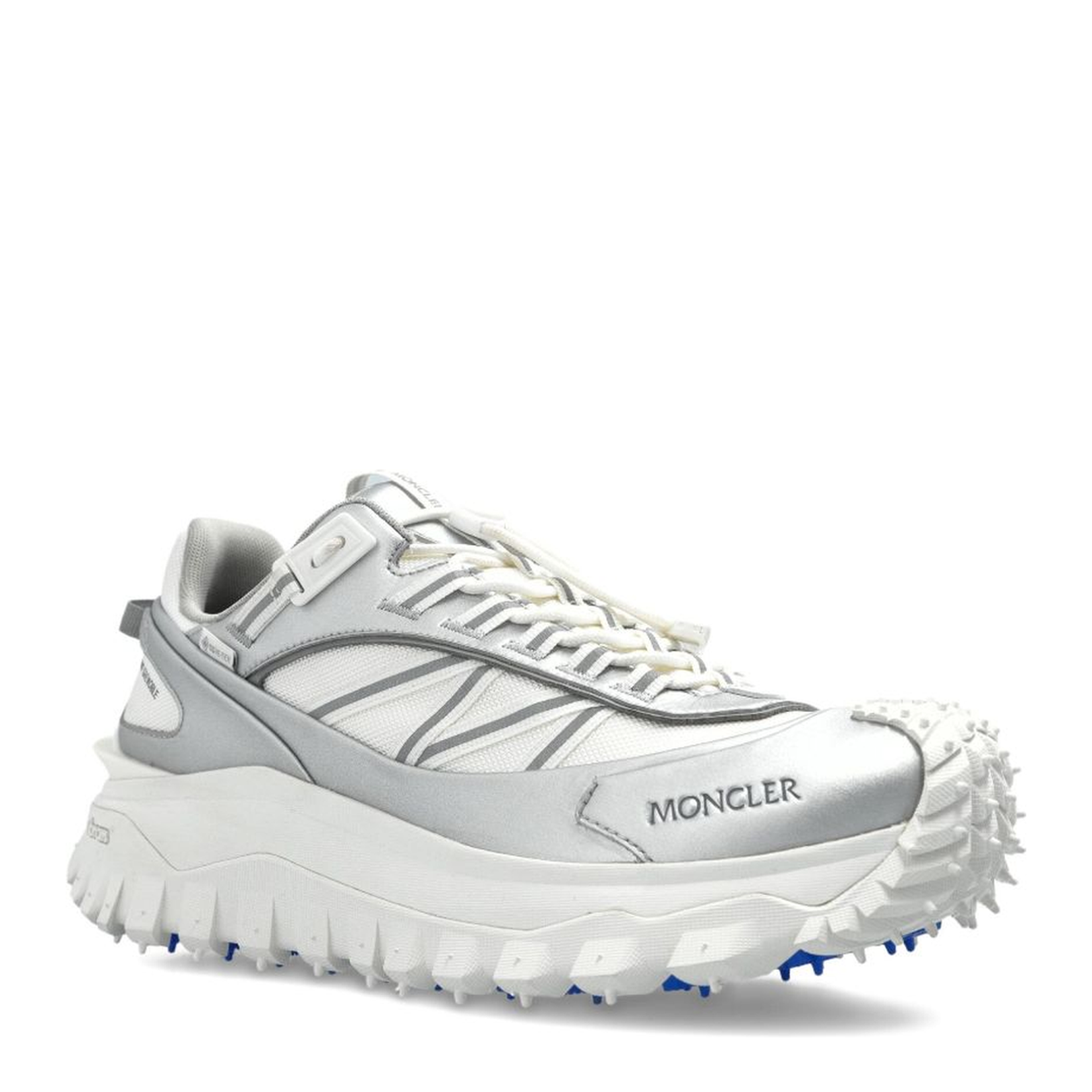 Silver Trailgrip GTX Leather Sneakers