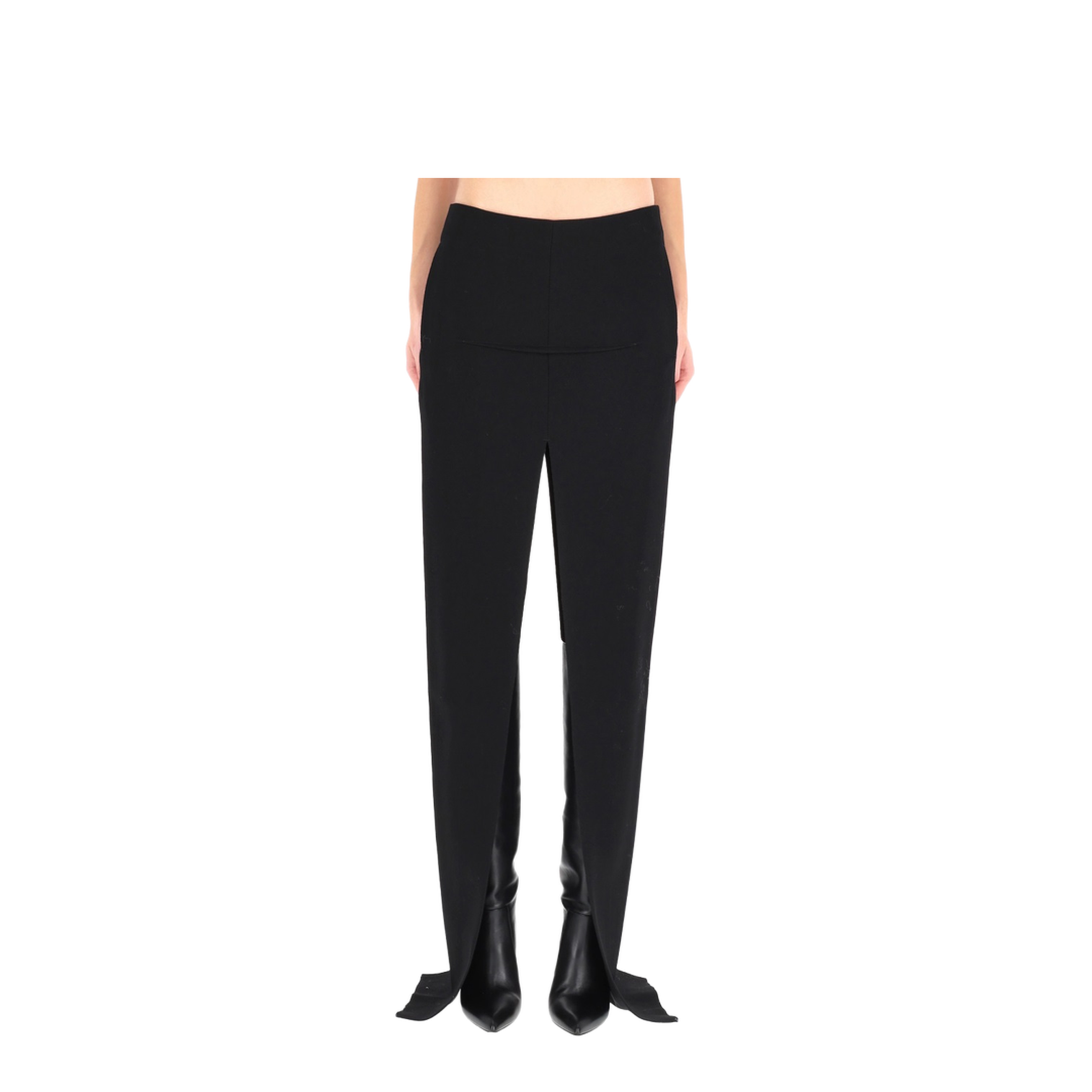 Long Skirt with Center Slits