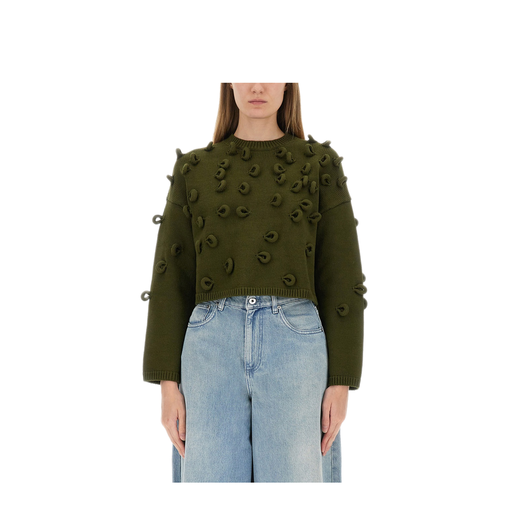 MAYFEYR - JW ANDERSON - Loop Cropped Jersey - KW1446YN0417575