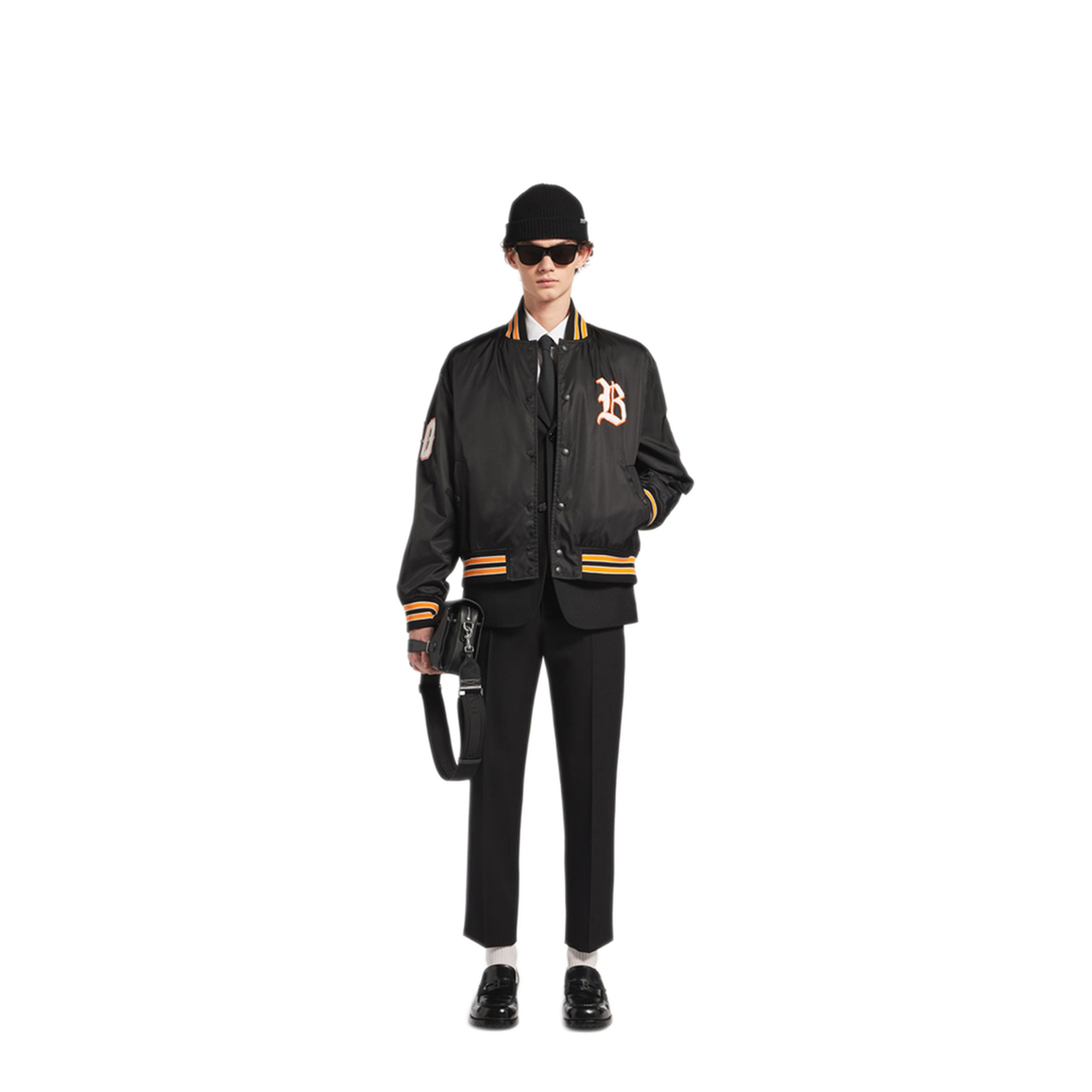 MAYFEYR - Balenciaga - Varsity Jacket In Bomber Twill - A001YGTUO211000