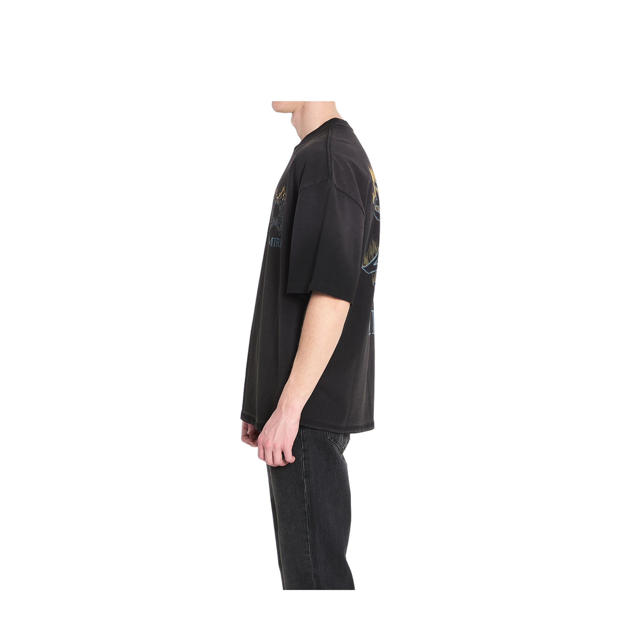 Black Cotton T-Shirt