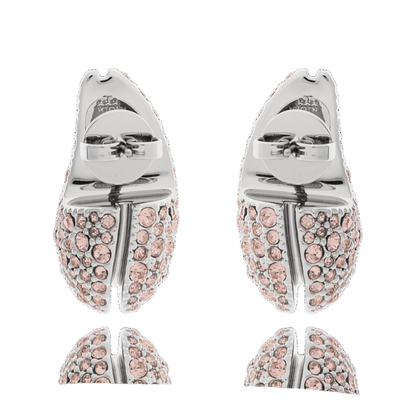 Earrings with Shimmering Crystals