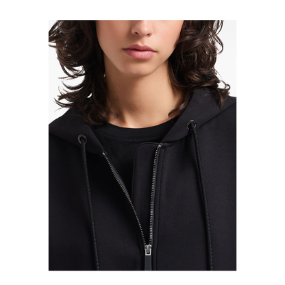 Cotton Blouson Jacket - Black
