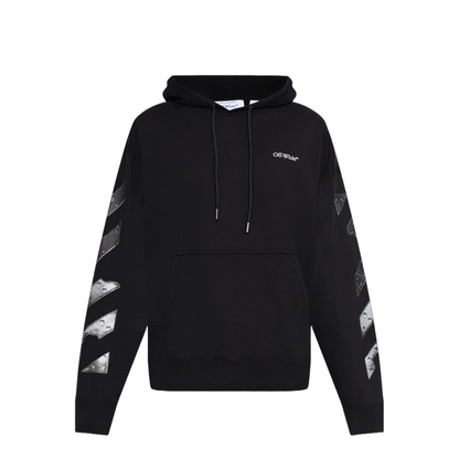 Caravaggio Print Zipped Hoodie