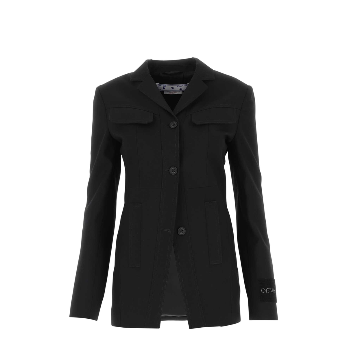 Toybox Single Breasted Wool Jacket Black