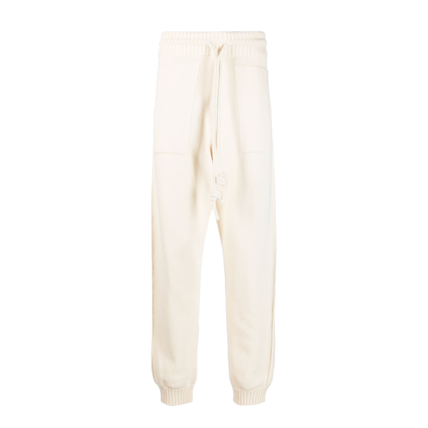 Diag-Stripe Knitted Track Pants