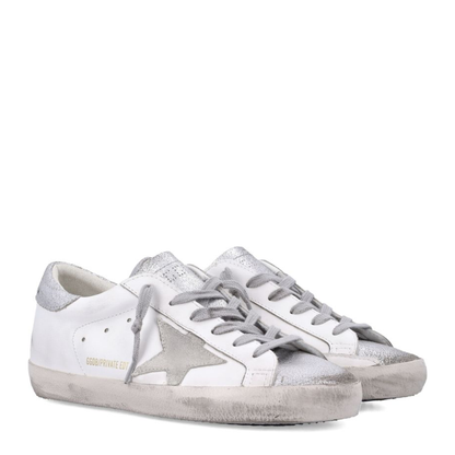 Super-Star Leather Upper and List Suede Star Laminated Suede Toe and Heel
