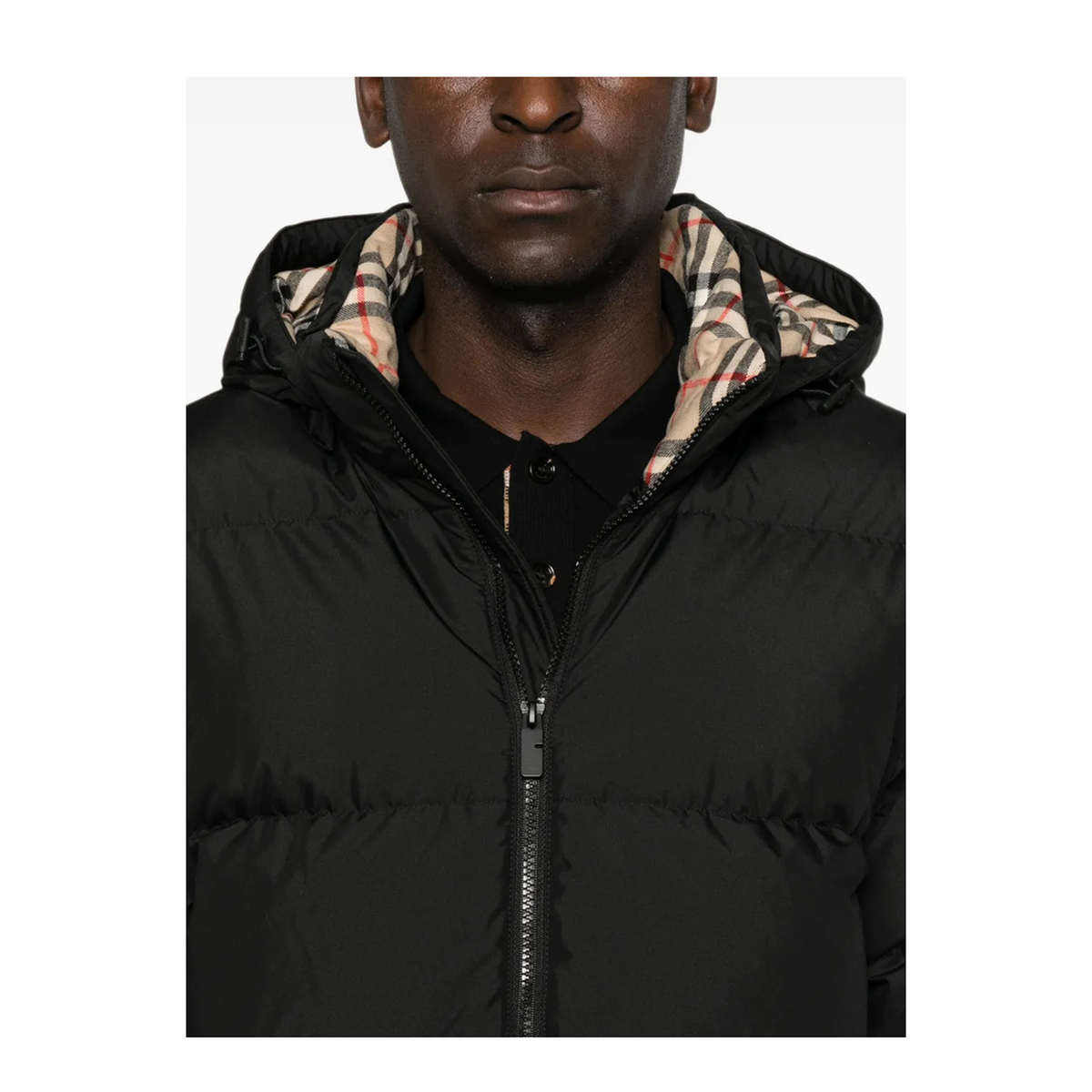 Bideford Black Polyester Down Jacket