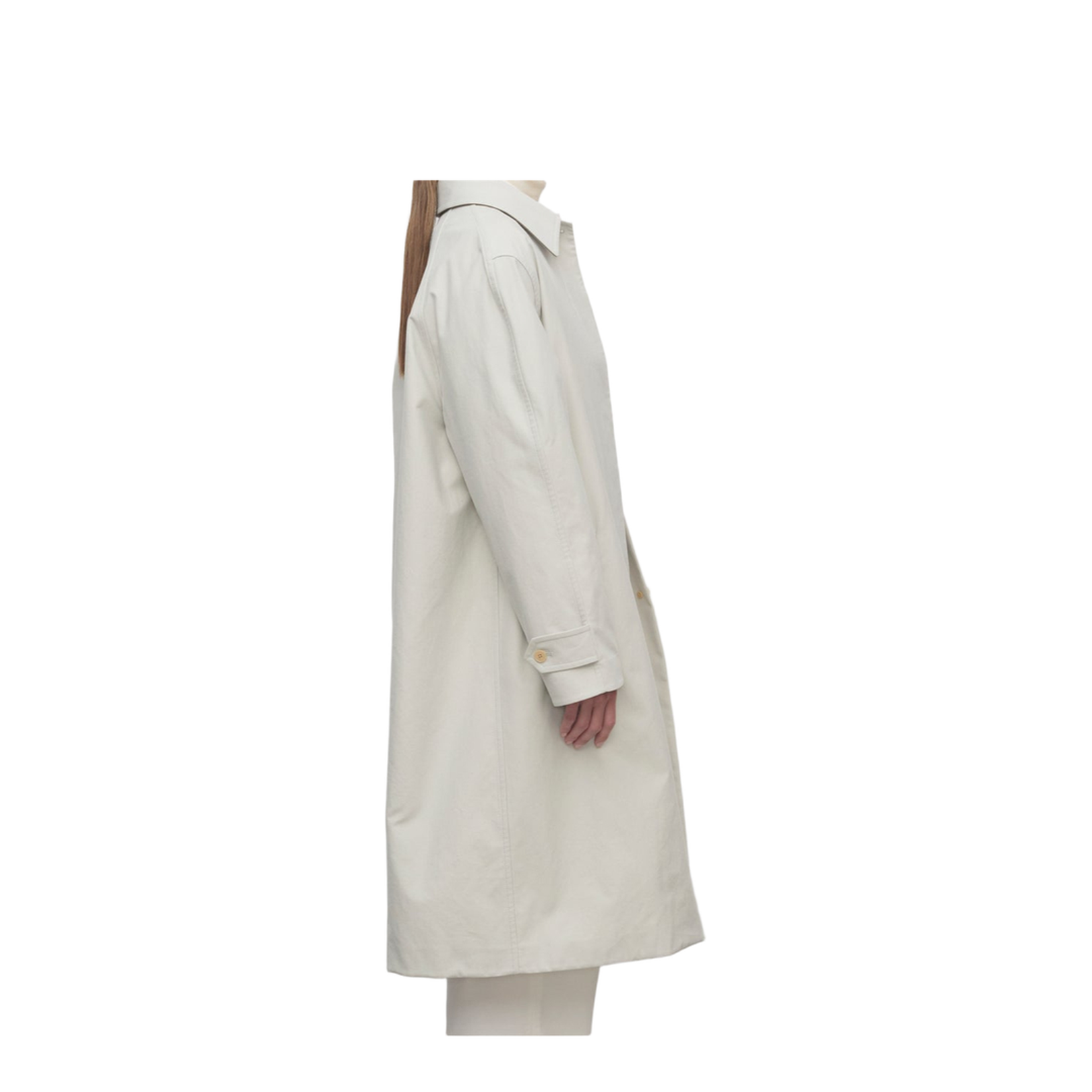 Pluma Coat in Cotton and Cashmere