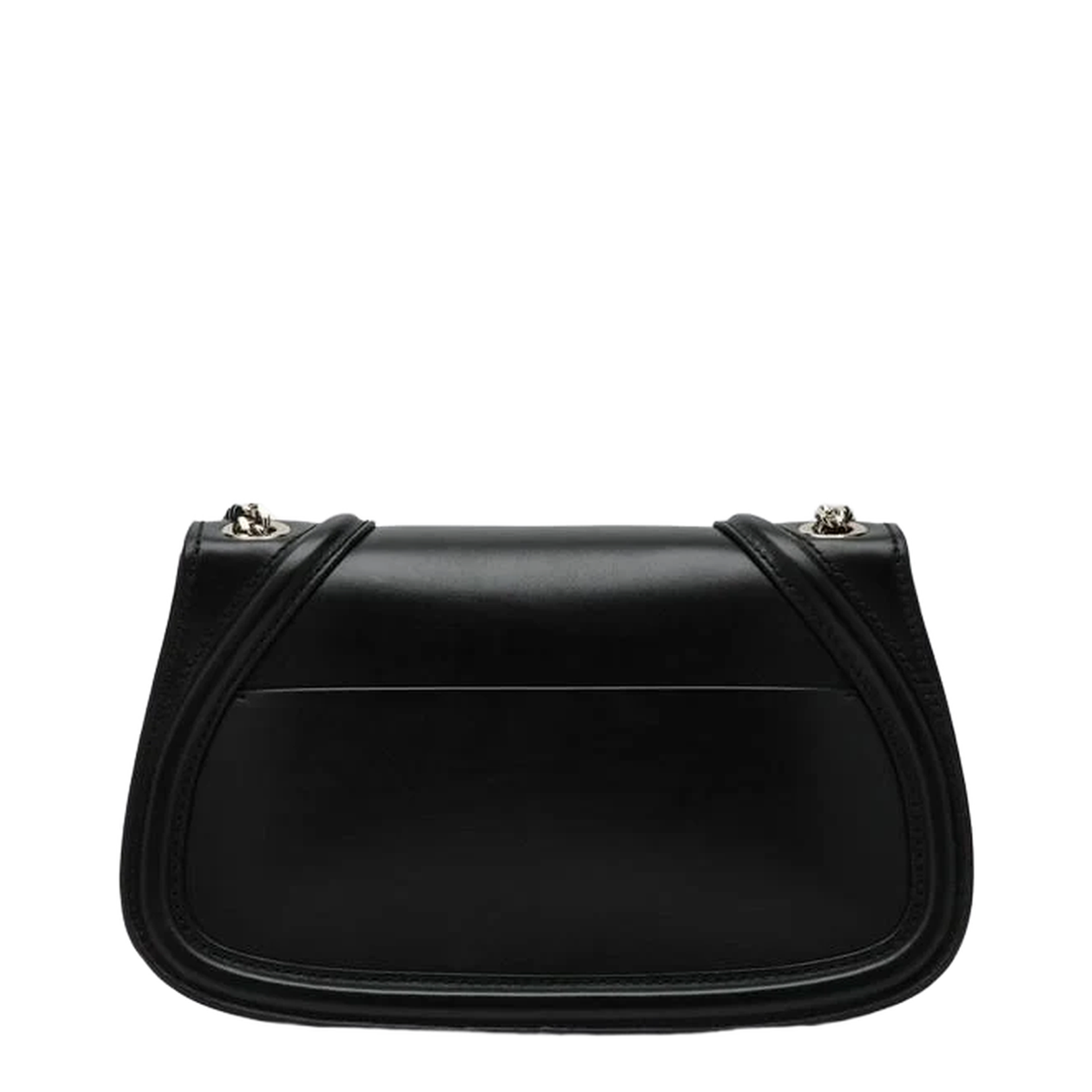 Blondie Medium Shoulder Bag in Black Leather