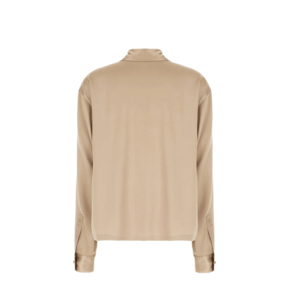MAYFEYR - Tom Ford - Peach-Feel Silk Satin Polo - TS2144FAX1720JBQ