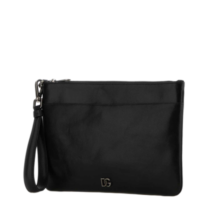MAYFEYR - Dolce & Gabbana - Black Leather Clutch - BP3294AU99480999