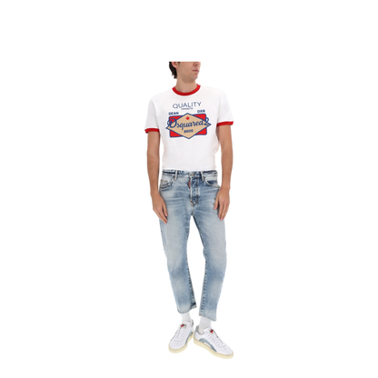 MAYFEYR - Dsquared2 - Cotton Denim Jeans - S74LB1875S30839470