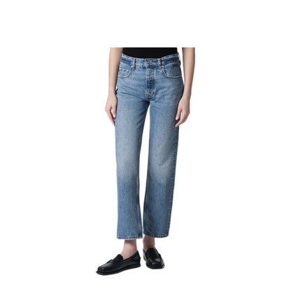 MAYFEYR - Anine Bing - Jane Jeans Light Blue Washed Effect - A-06-11158COWHD71