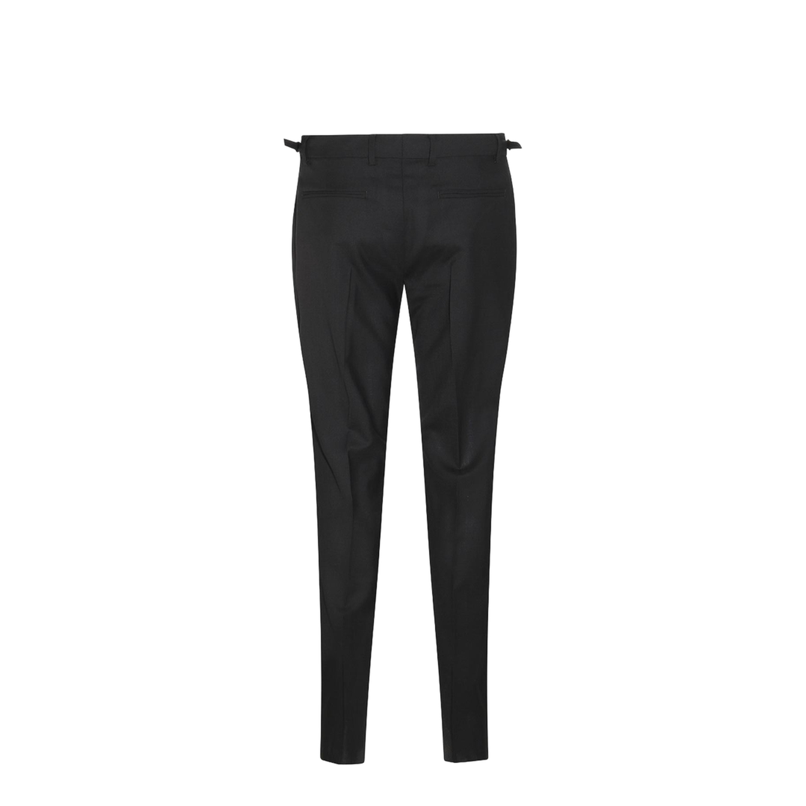 Black Wool Trousers