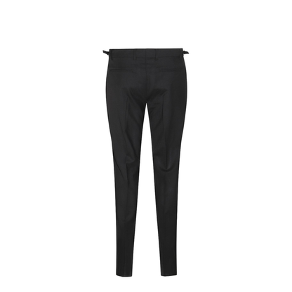 Black Wool Trousers