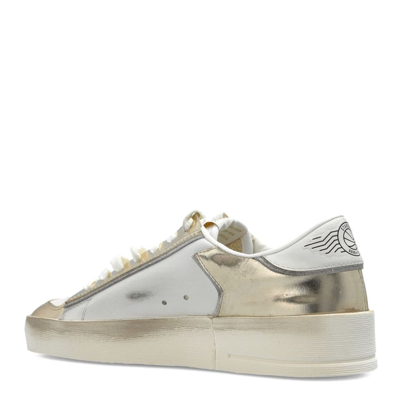 Lace-Up Flat Sneakers