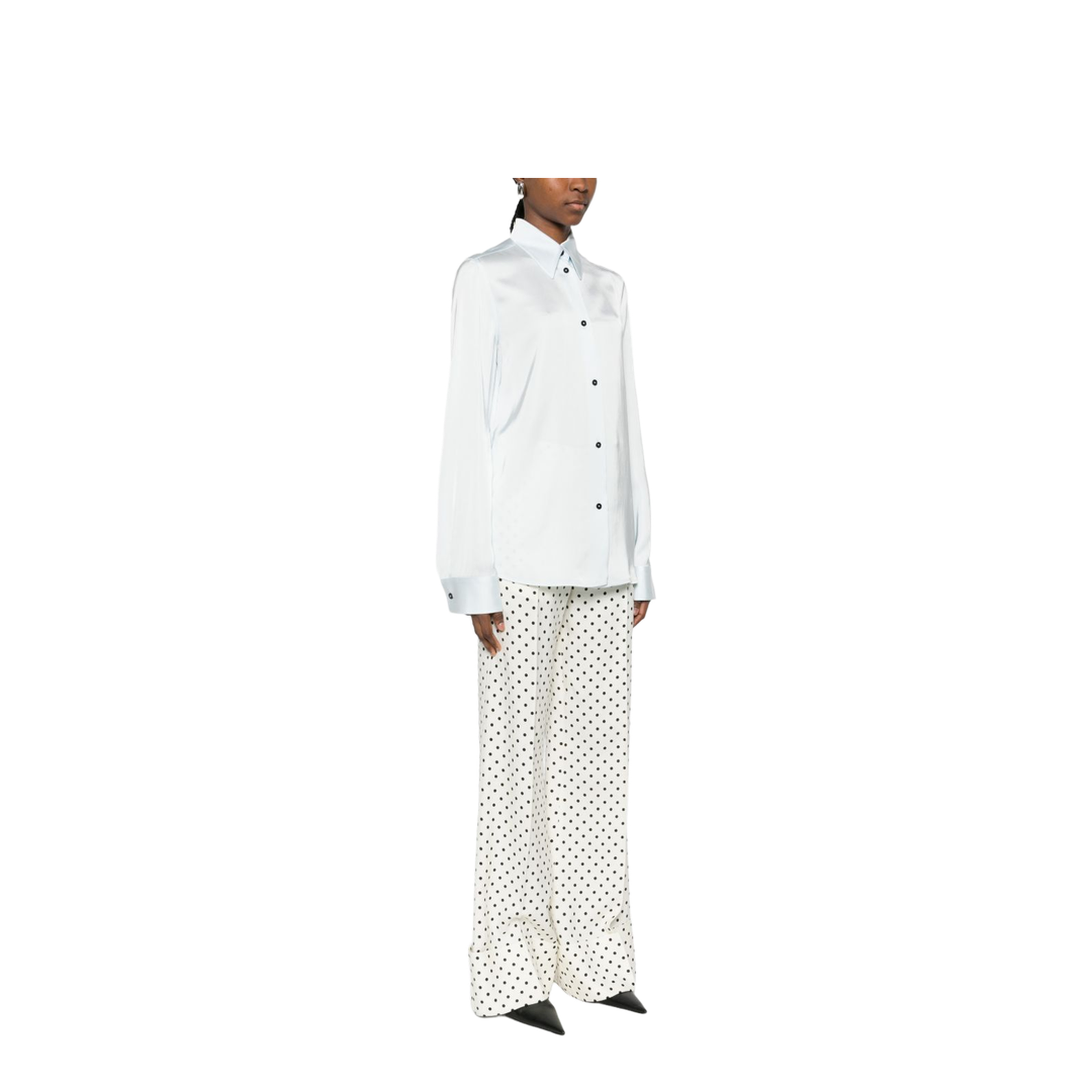 Women's Long Sleeve Shirt White