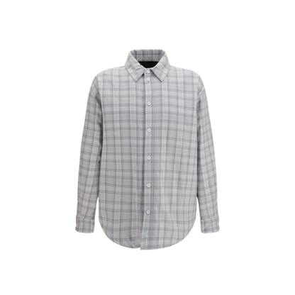 MAYFEYR - Off-White - Padded Flannel Jacket - OMES01FF26FAB00100050
