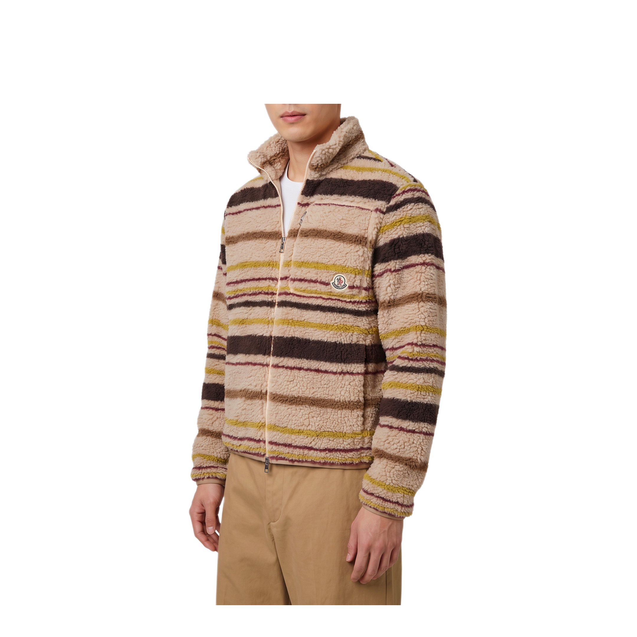 MAYFEYR - Moncler - Teddy-Effect Zip Cardigan - L20918G0003589BG9F03