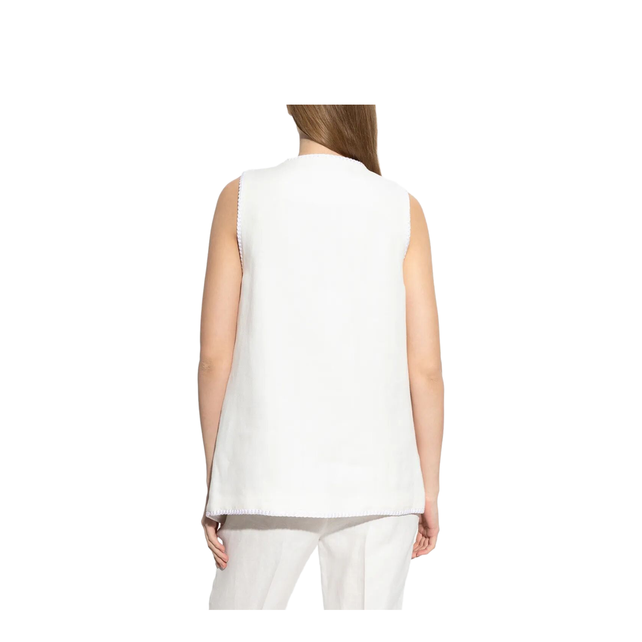 MAYFEYR - Etro - Button-Down Waistcoat With Trims - WRDA001499TU3F4