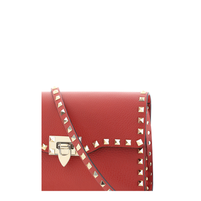 MAYFEYR - Valentino - Small Rockstud Grained Calfskin Shoulder Bag - ZW2B0181VSF0RO